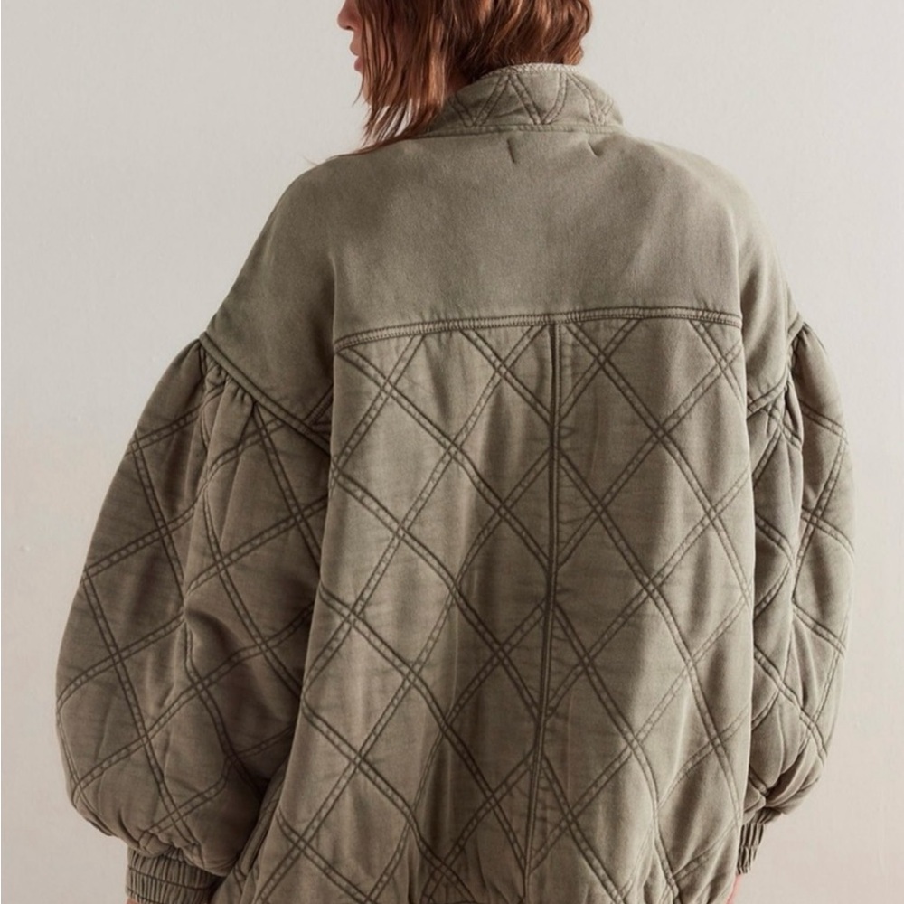 Free People Juno Jacket Laurel Oak - Picture 3 of 7